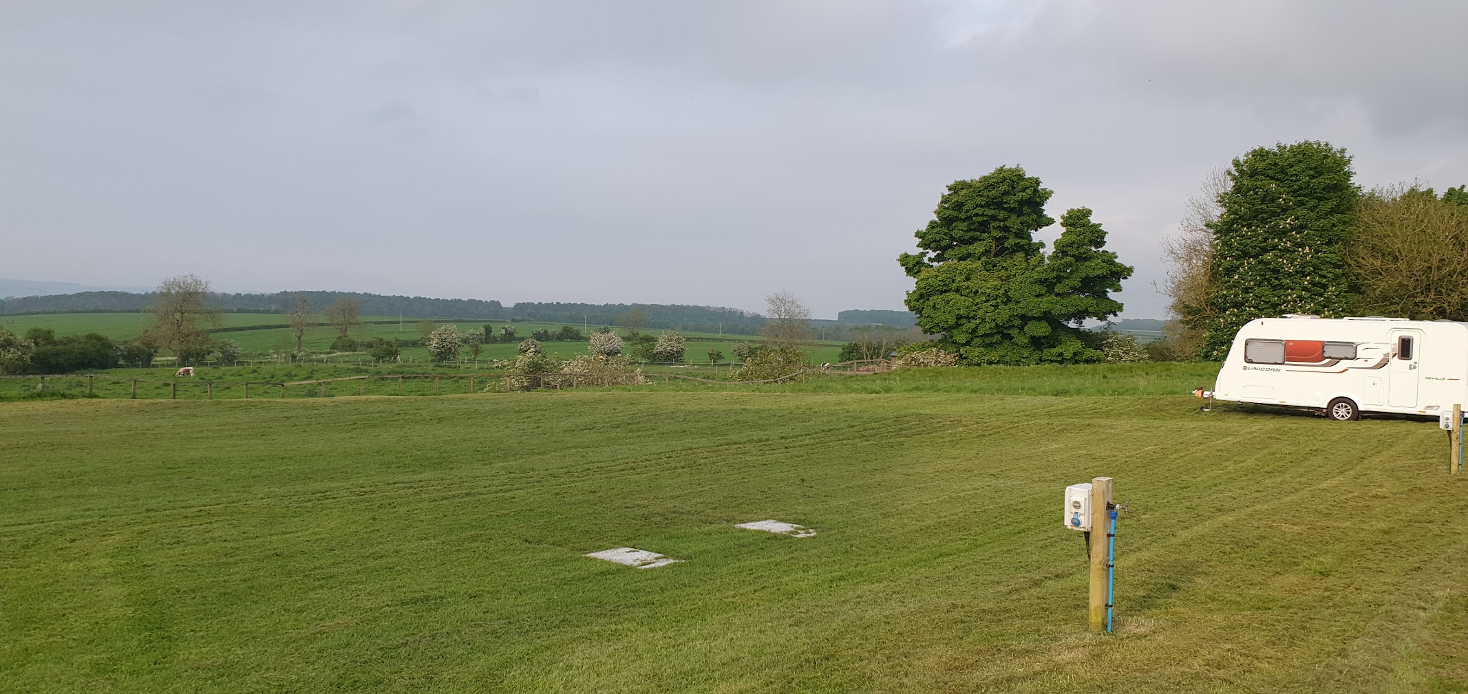 The Hen Run caravan site